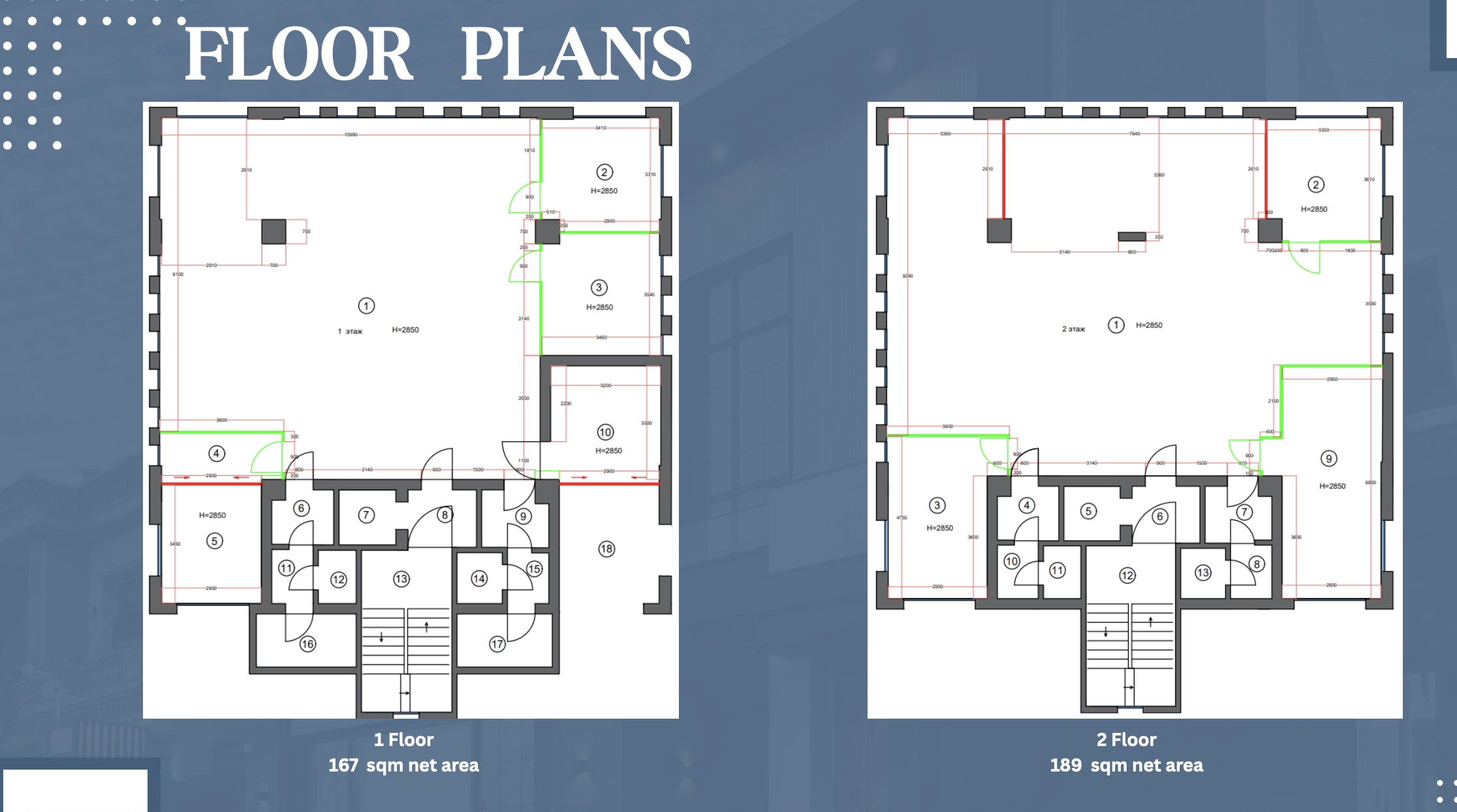 189m² Office for Rent