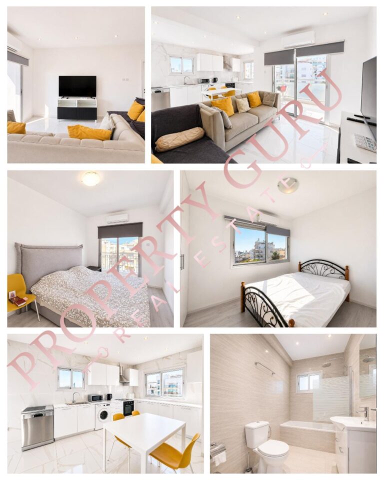3 Bedroom Apartment for Rent in Limassol – Neapolis
