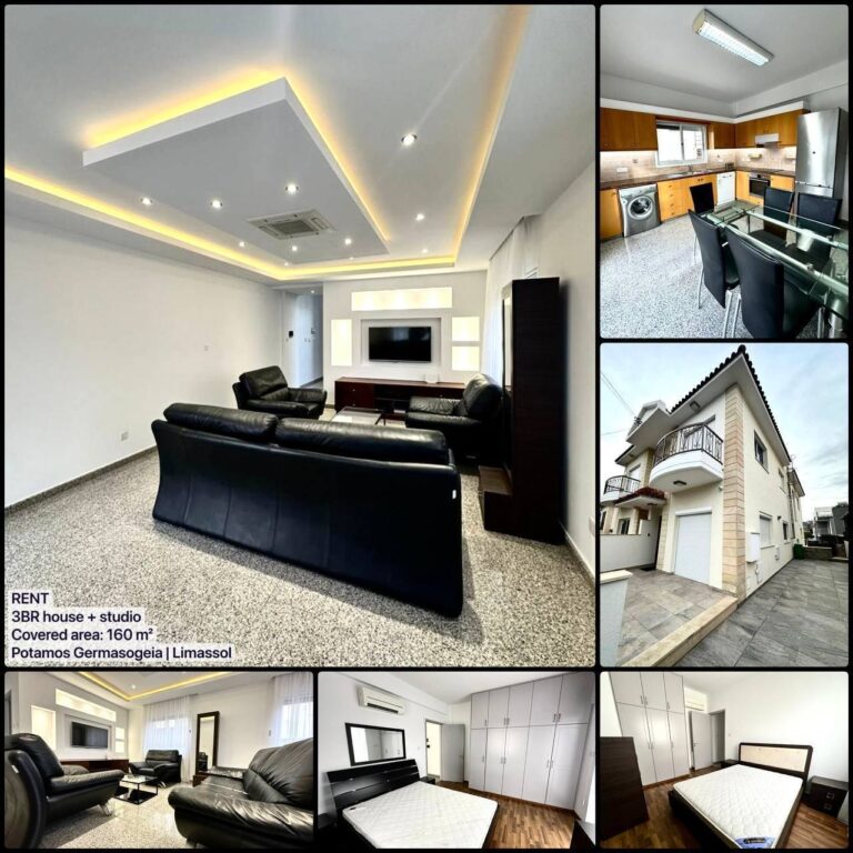 4 Bedroom House for Rent in Potamos Germasogeias, Limassol District