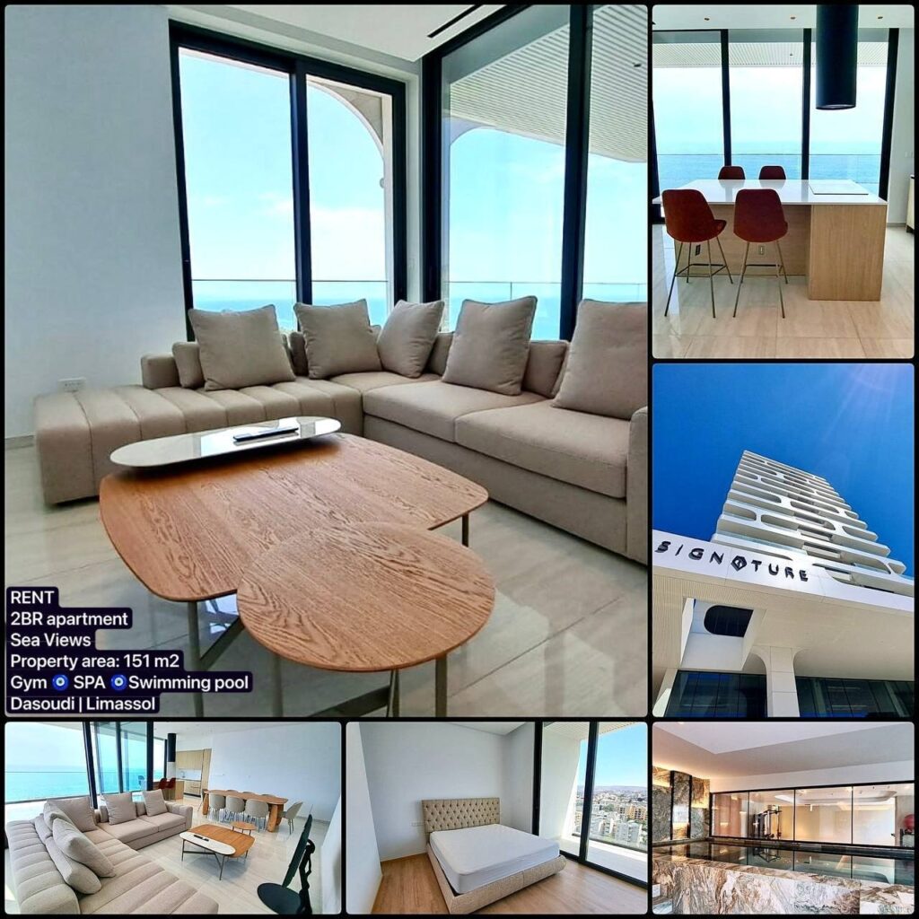 2 Bedroom Apartment for Rent in Limassol – Tsiflikoudia