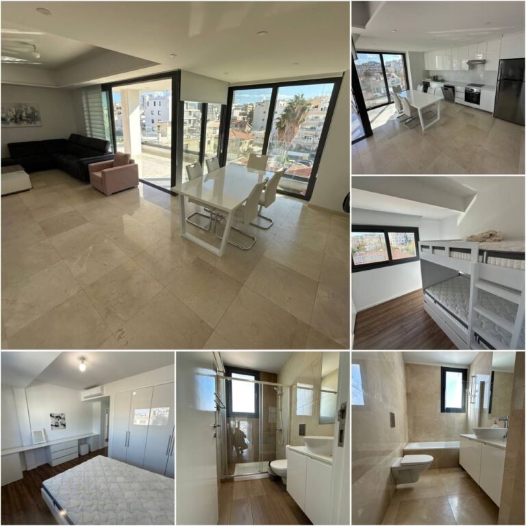3 Bedroom Apartment for Rent in Limassol – Neapolis