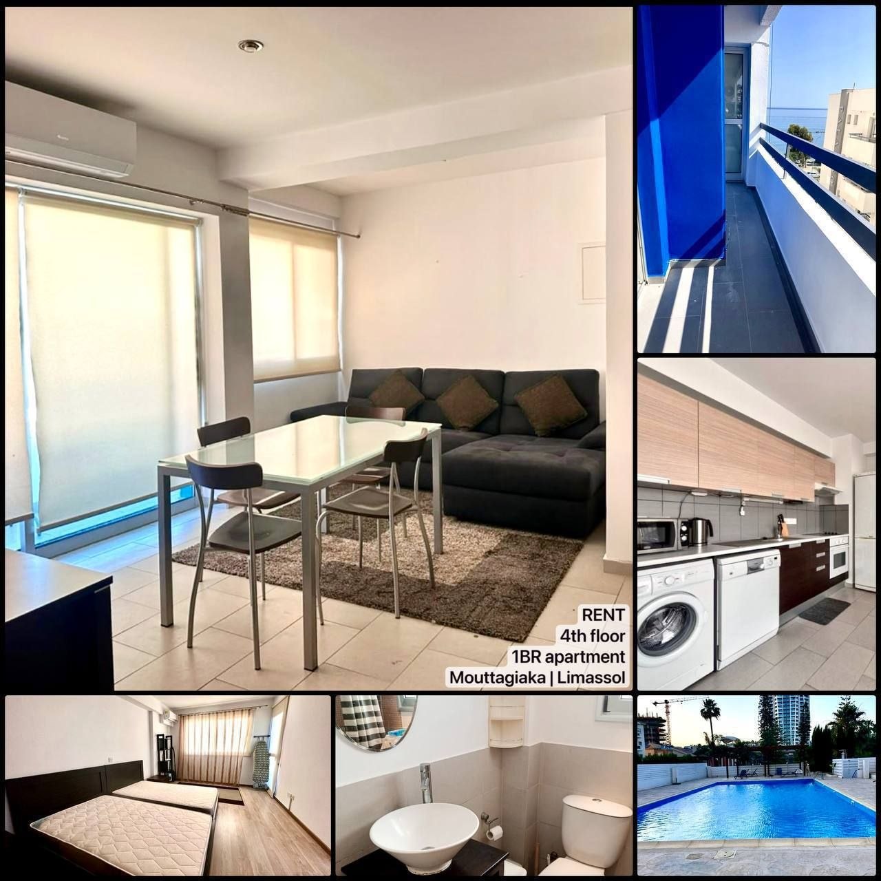 1 Bedroom Apartment for Rent in Limassol – Mesa Geitonia