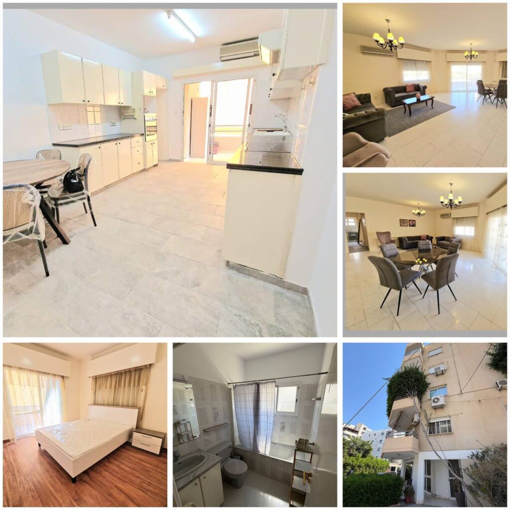 3 Bedroom Apartment for Rent in Limassol – Neapolis