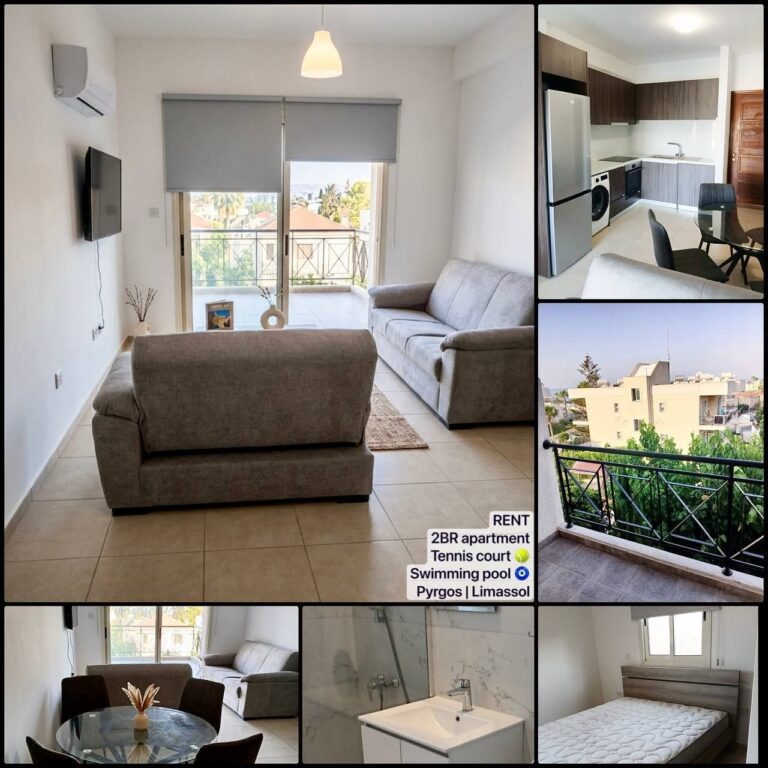 2 Bedroom Apartment for Rent in Limassol – Panthea