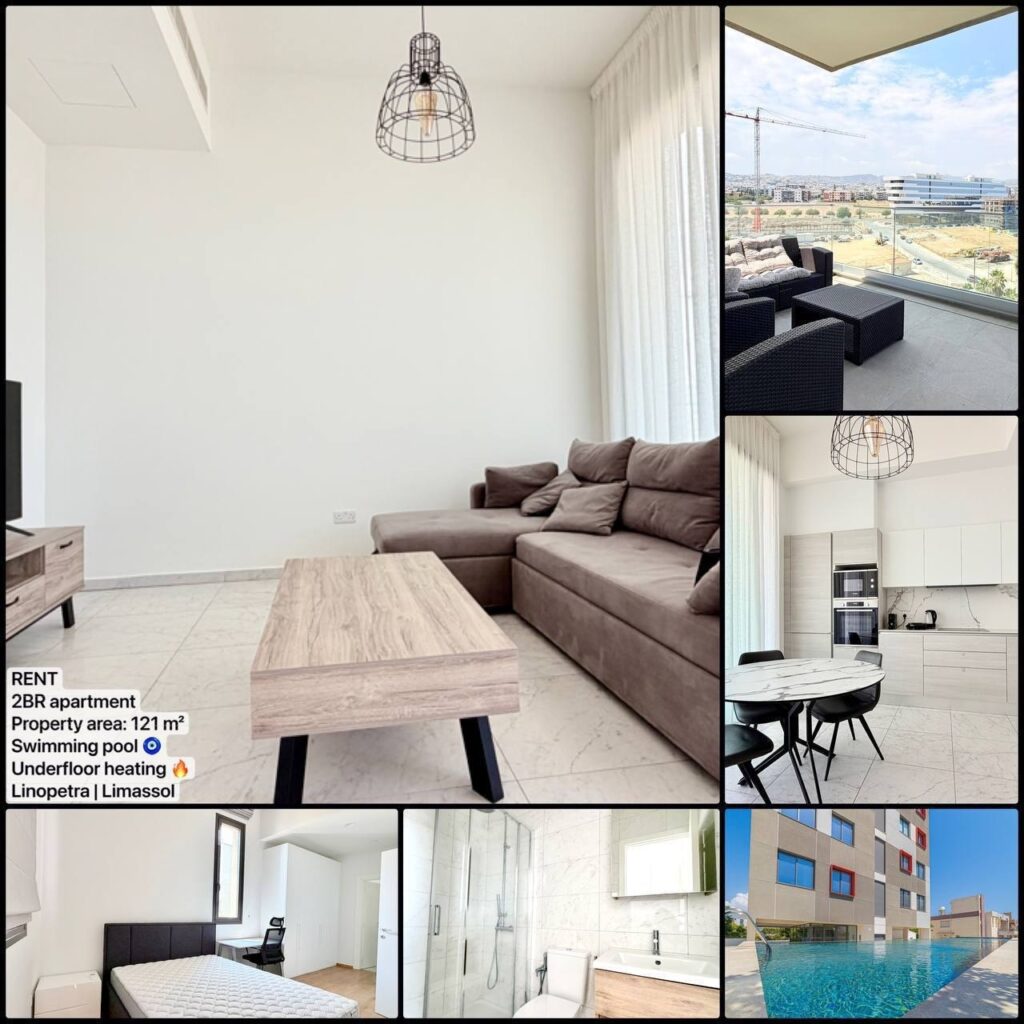 2 Bedroom Apartment for Rent in Limassol – Linopetra