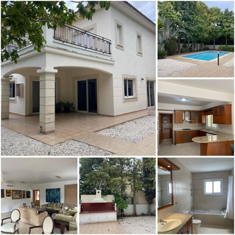 5 Bedroom House for Rent in Limassol – Tsirion