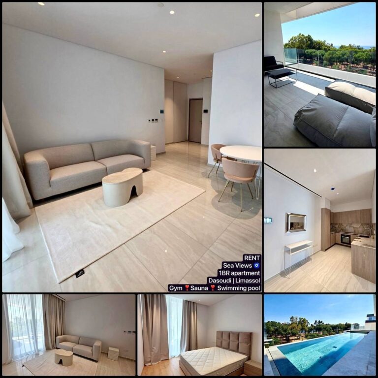 1 Bedroom Apartment for Rent in Limassol – Zakaki
