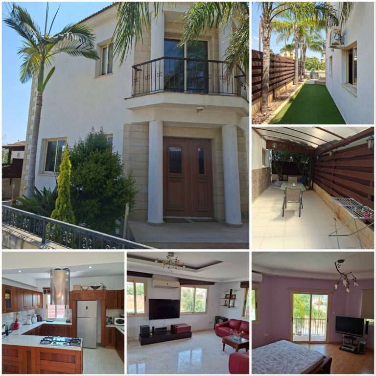 3 Bedroom House for Rent in Ypsonas, Limassol District