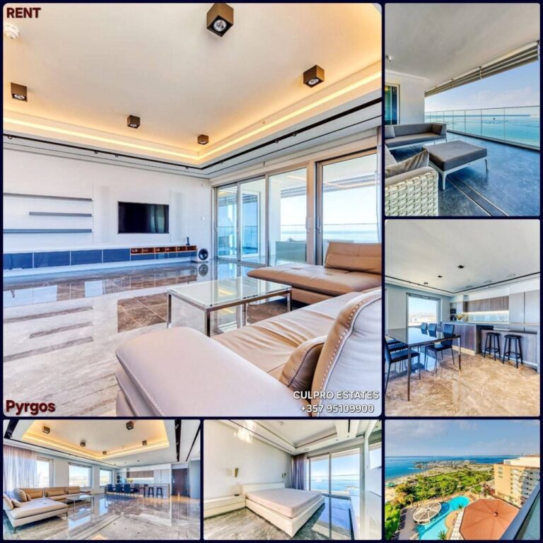 3 Bedroom Apartment for Rent in Limassol – Panthea