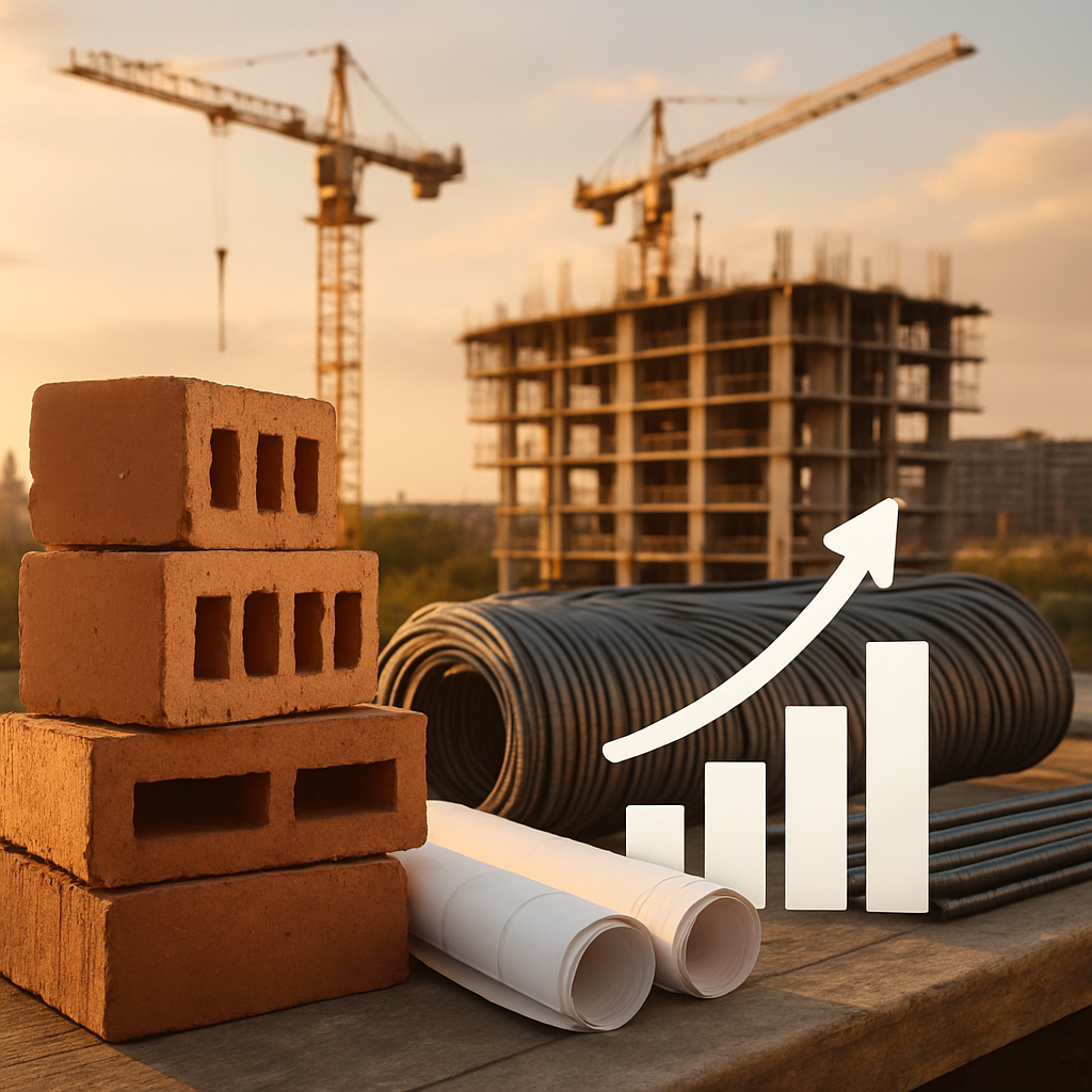 August 2026 Sees 3.39% Rise in Cyprus Construction Material Prices