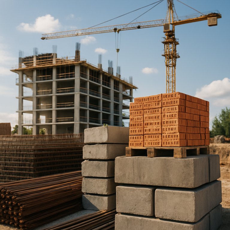 August 2026 Sees Construction Material Prices in Cyprus Climb 3.39%