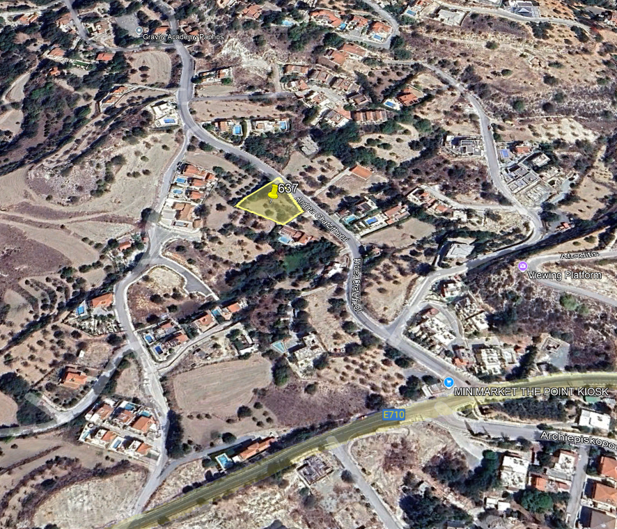 1,338m² Plot for Sale in Armou, Paphos District