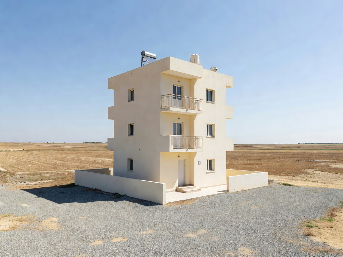 Tersefanou, Cyprus: What 106 Property Listings Reveal About Prices 1 A single modest apartment building in Tersefanou, Larnaca