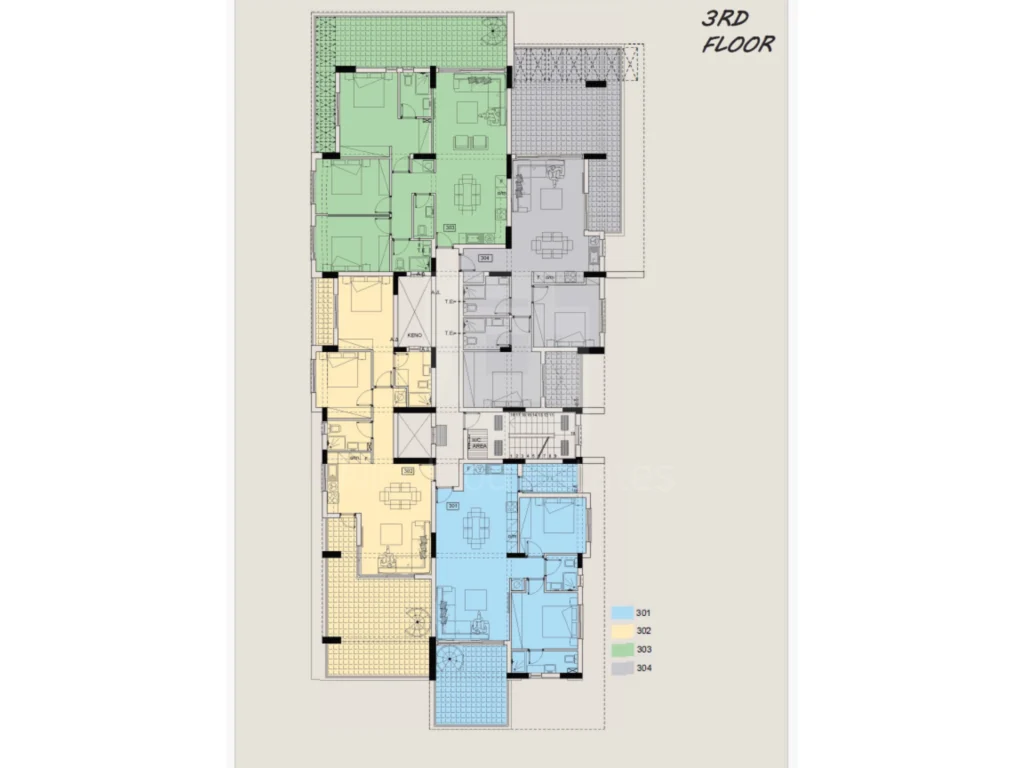 3 Bedroom Apartment for Sale in Limassol – Agios Athanasios