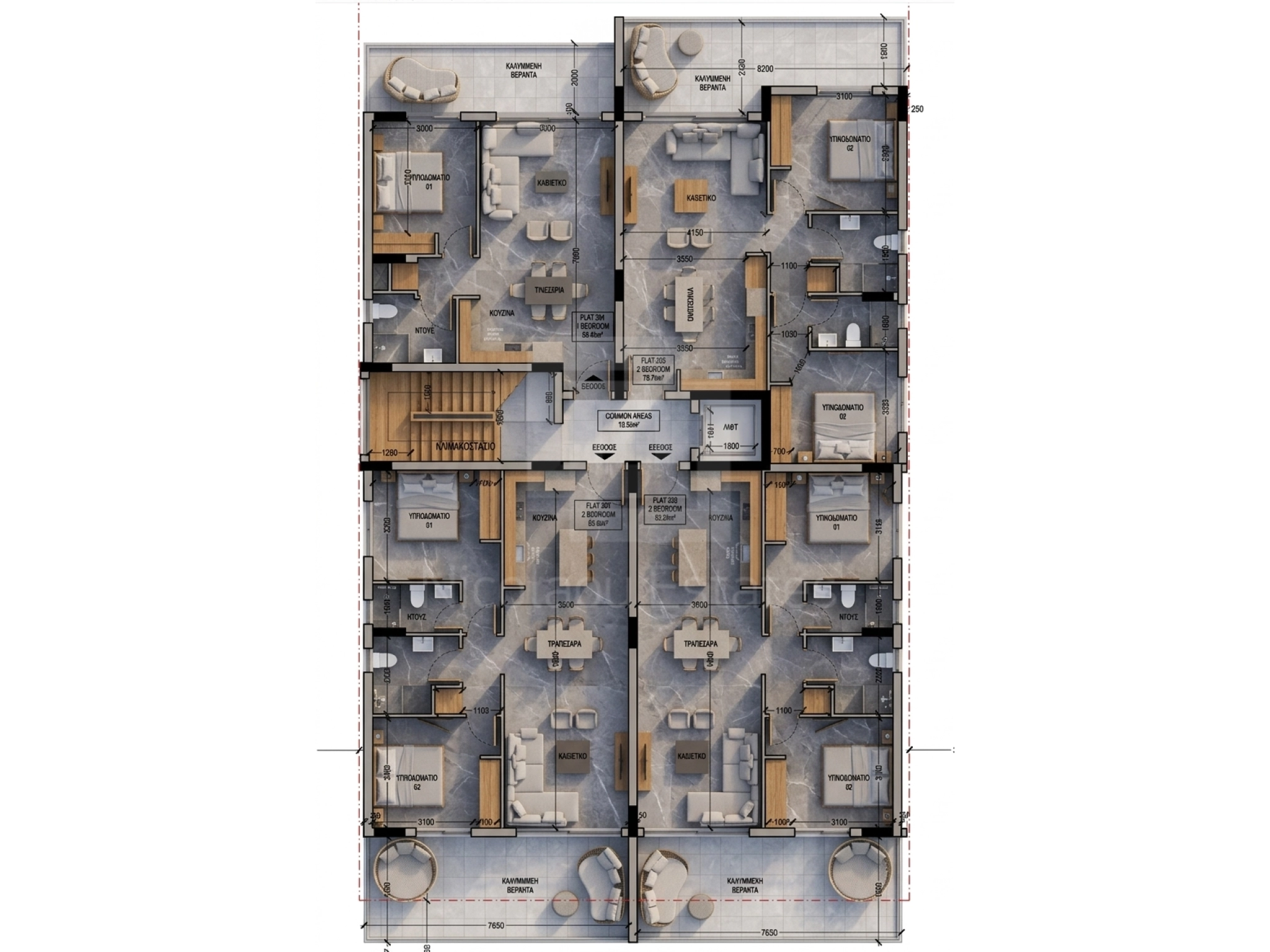 2 Bedroom Apartment for Sale in Pera Chorio, Nicosia District
