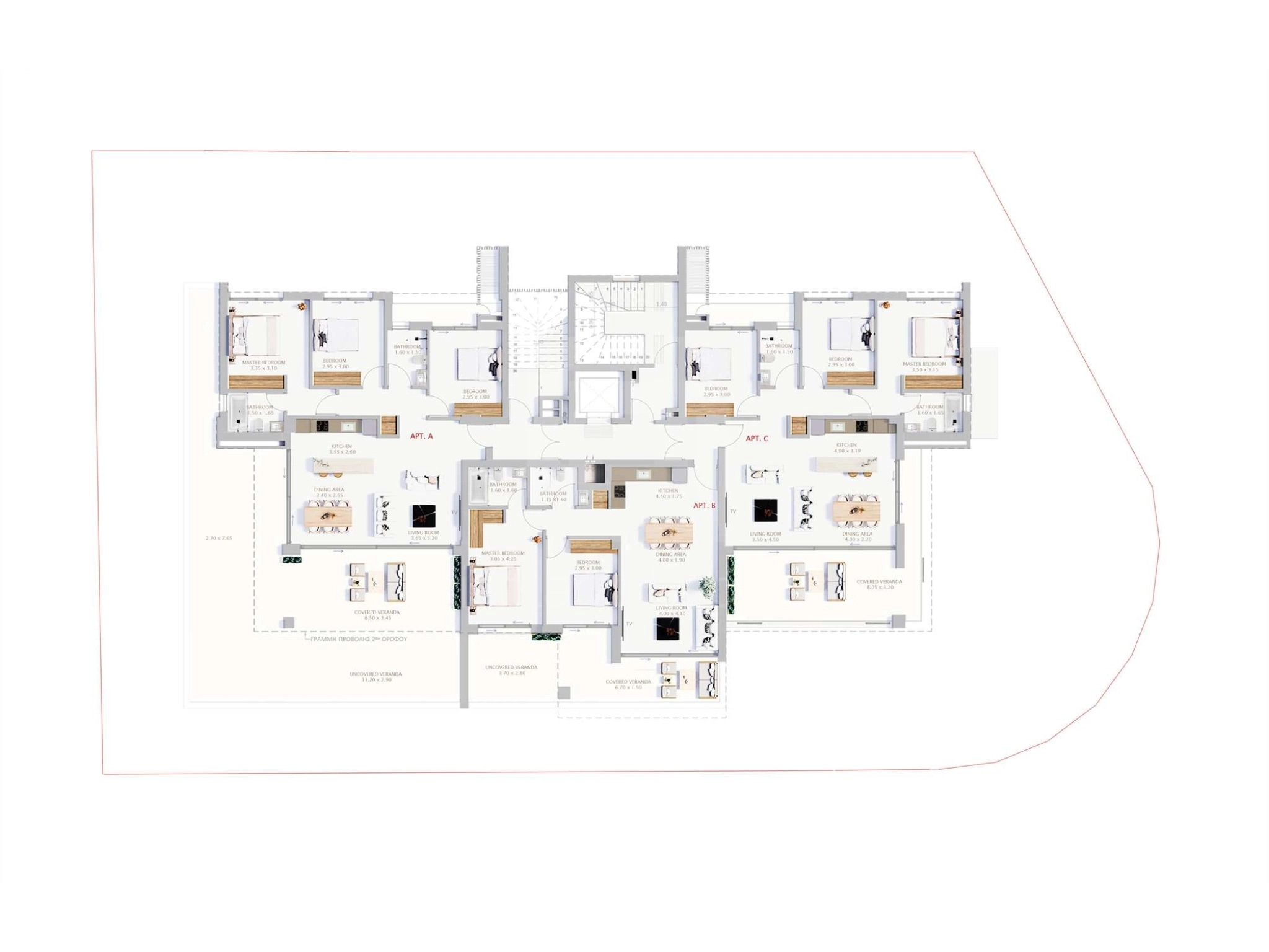 2 Bedroom Apartment for Sale in Nicosia District