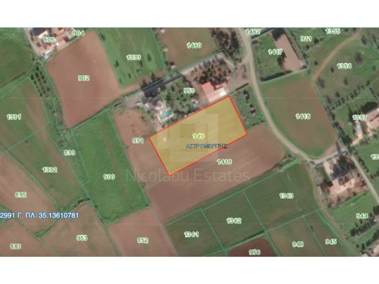 4,014m² Plot for Sale in Astromeritis, Nicosia District