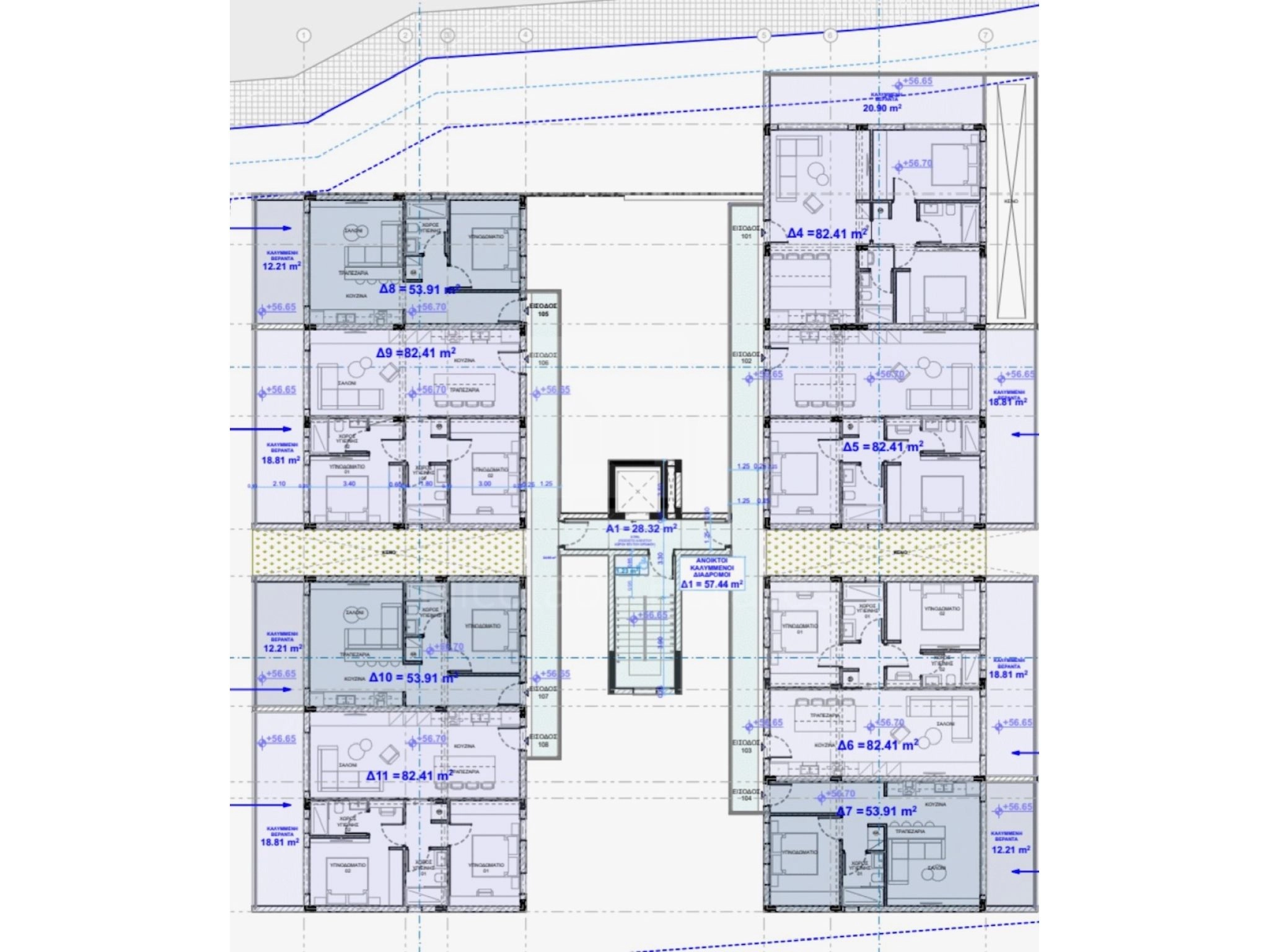 1 Bedroom Apartment for Sale in Aradippou, Larnaca District