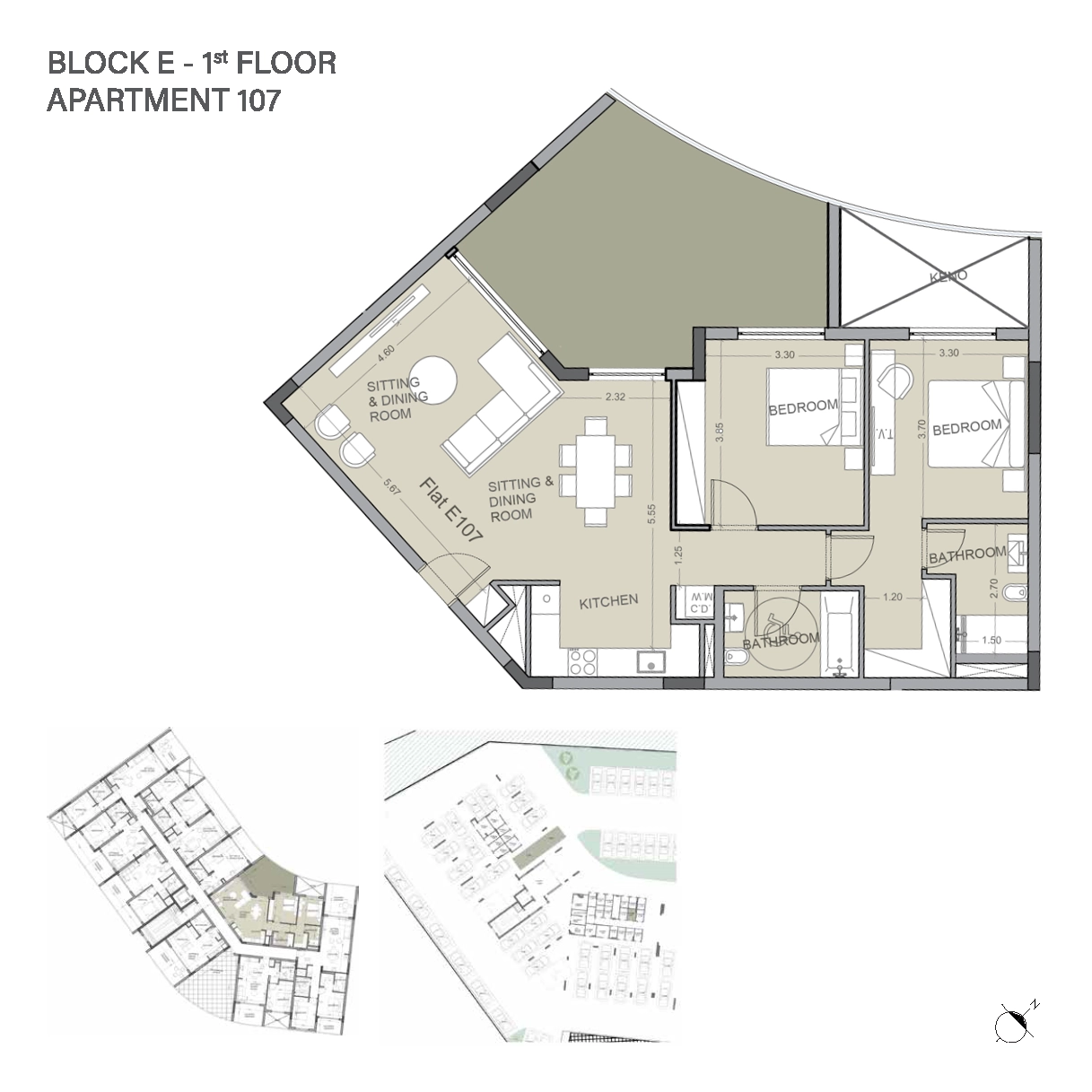 2 Bedroom Apartment for Sale in Kato Paphos