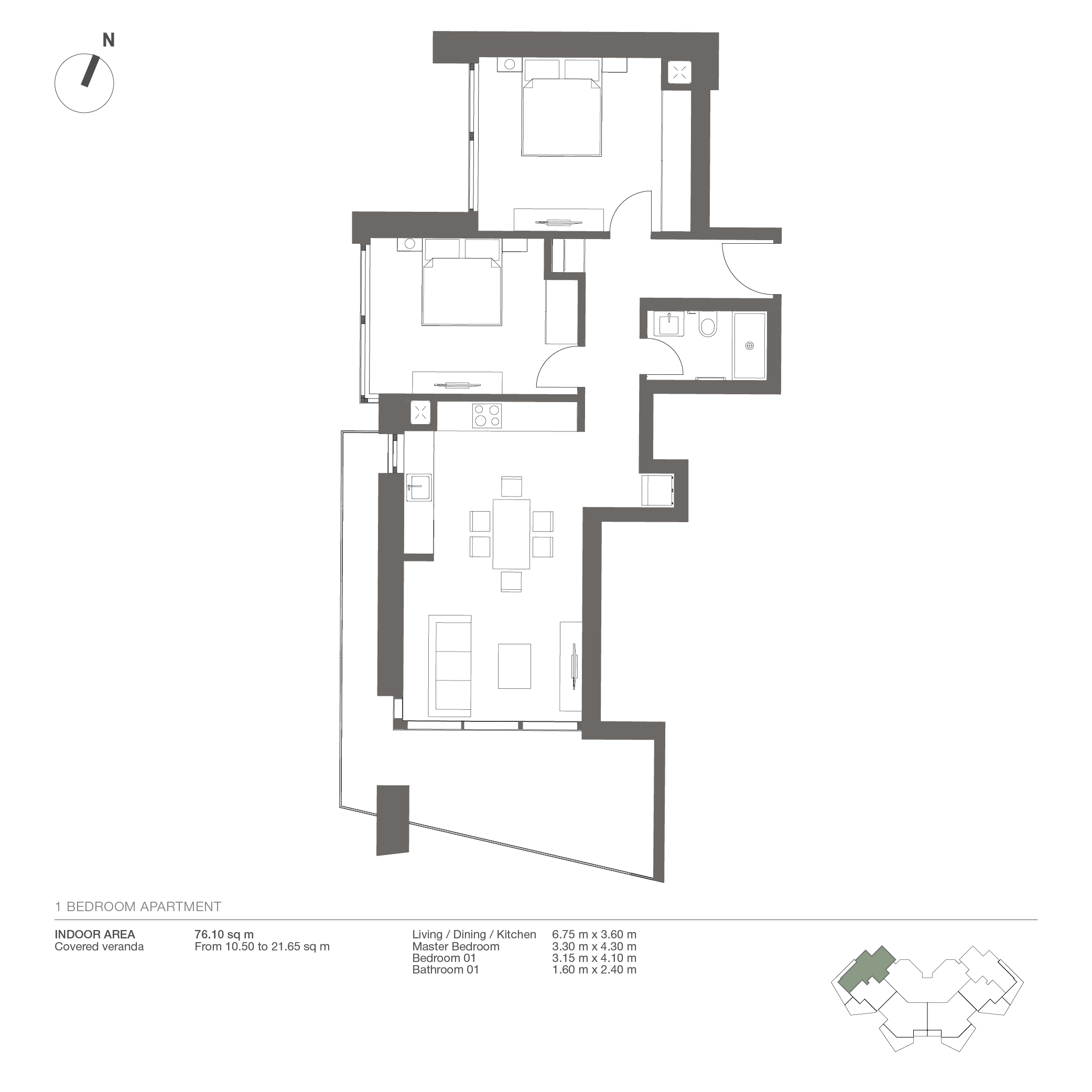 2 Bedroom Apartment for Sale in Limassol District