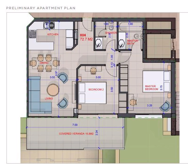 2 Bedroom Apartment for Sale in Chlorakas, Paphos District