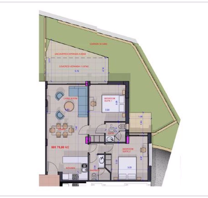 2 Bedroom Apartment for Sale in Chlorakas, Paphos District