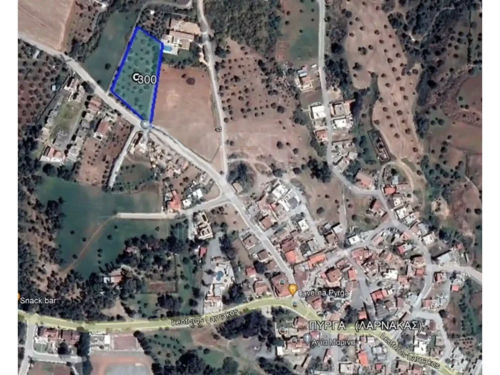 5,016m² Plot for Sale in Pyrga Larnakas, Larnaca District