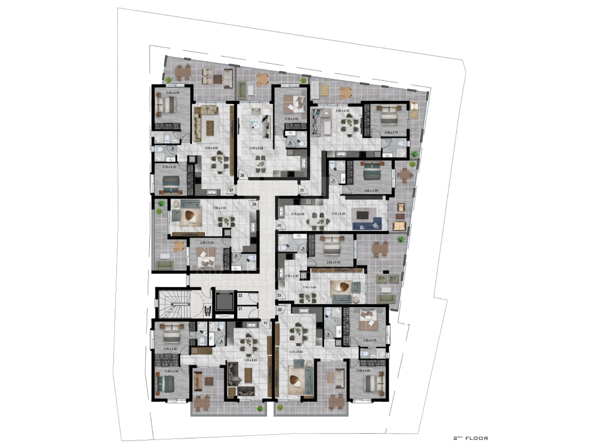 2 Bedroom Apartment for Sale in Kato Polemidia, Limassol District