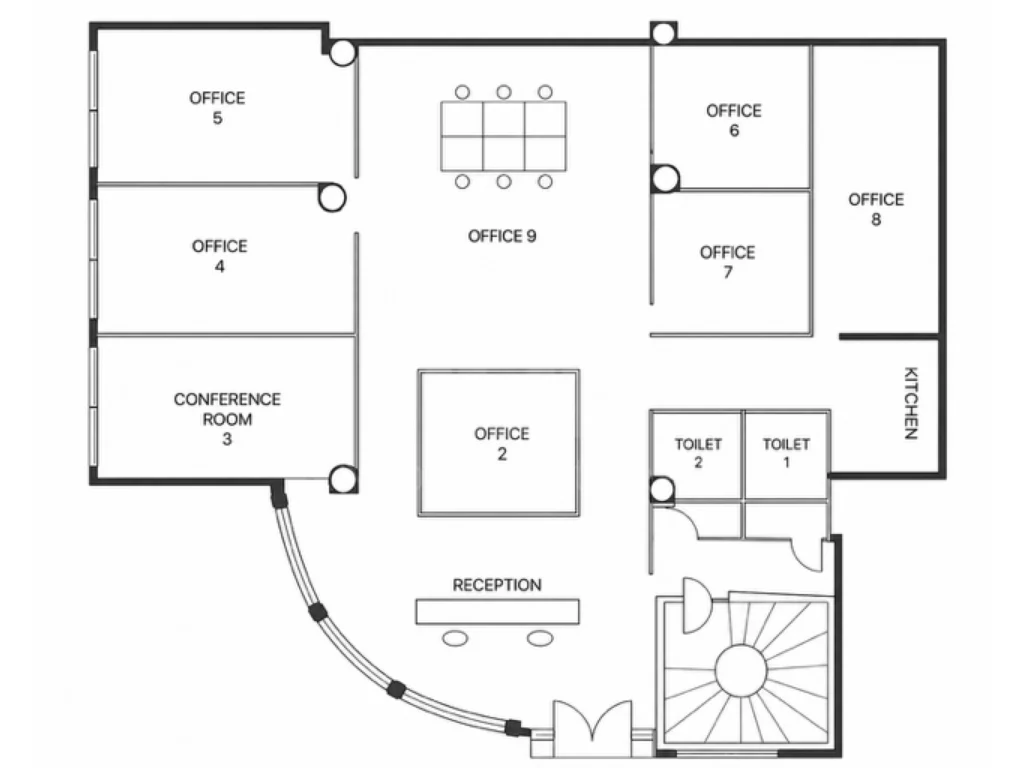250m² Office for Rent in Limassol District