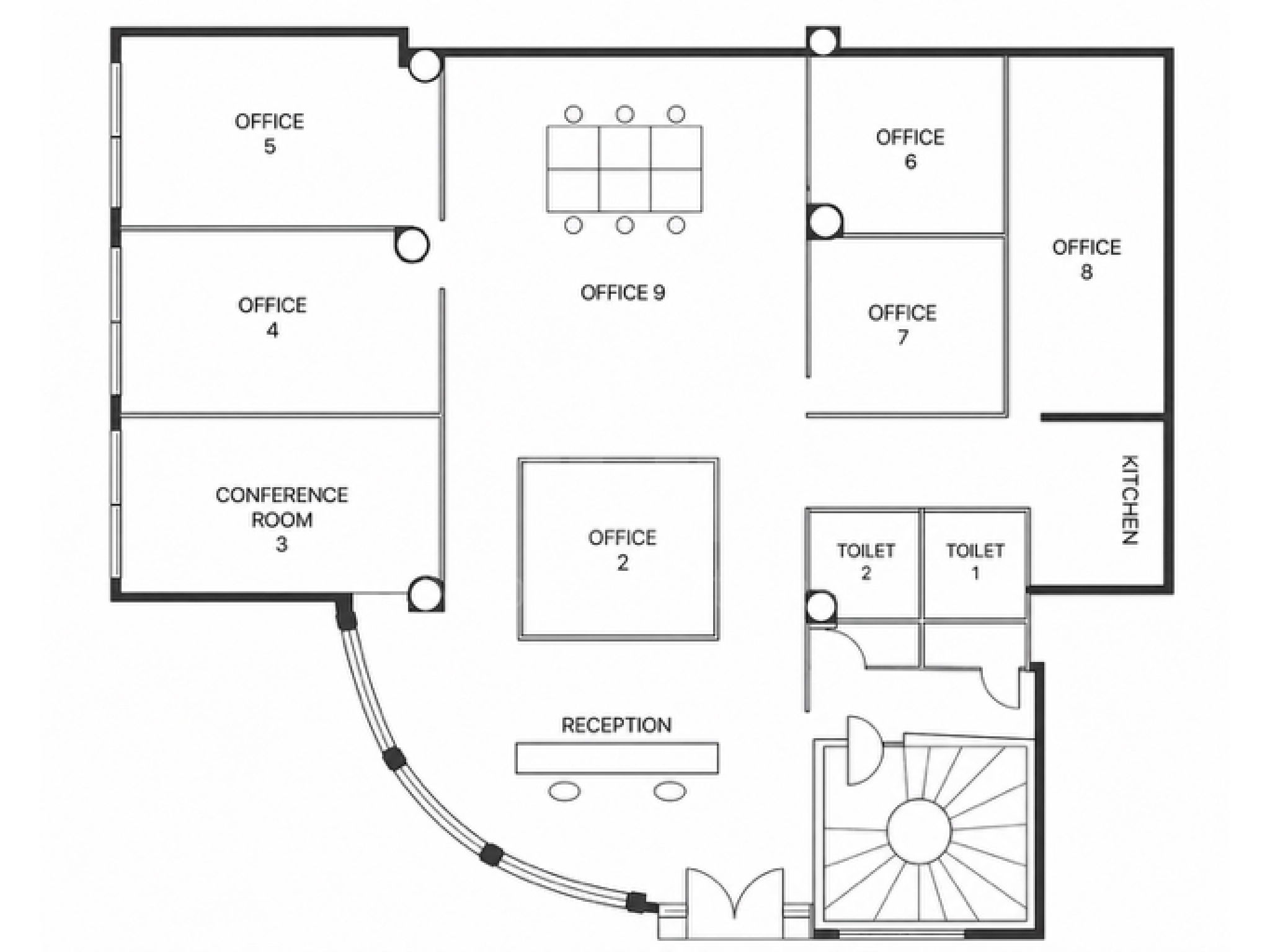 250m² Office for Rent in Limassol District