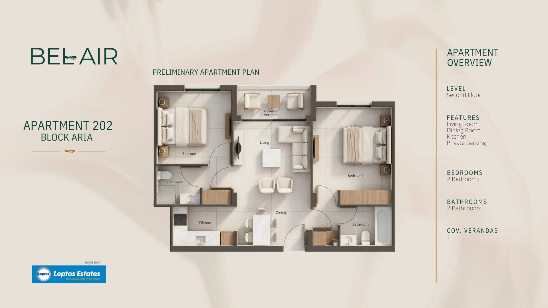 2 Bedroom Apartment for Sale in Geroskipou, Paphos District