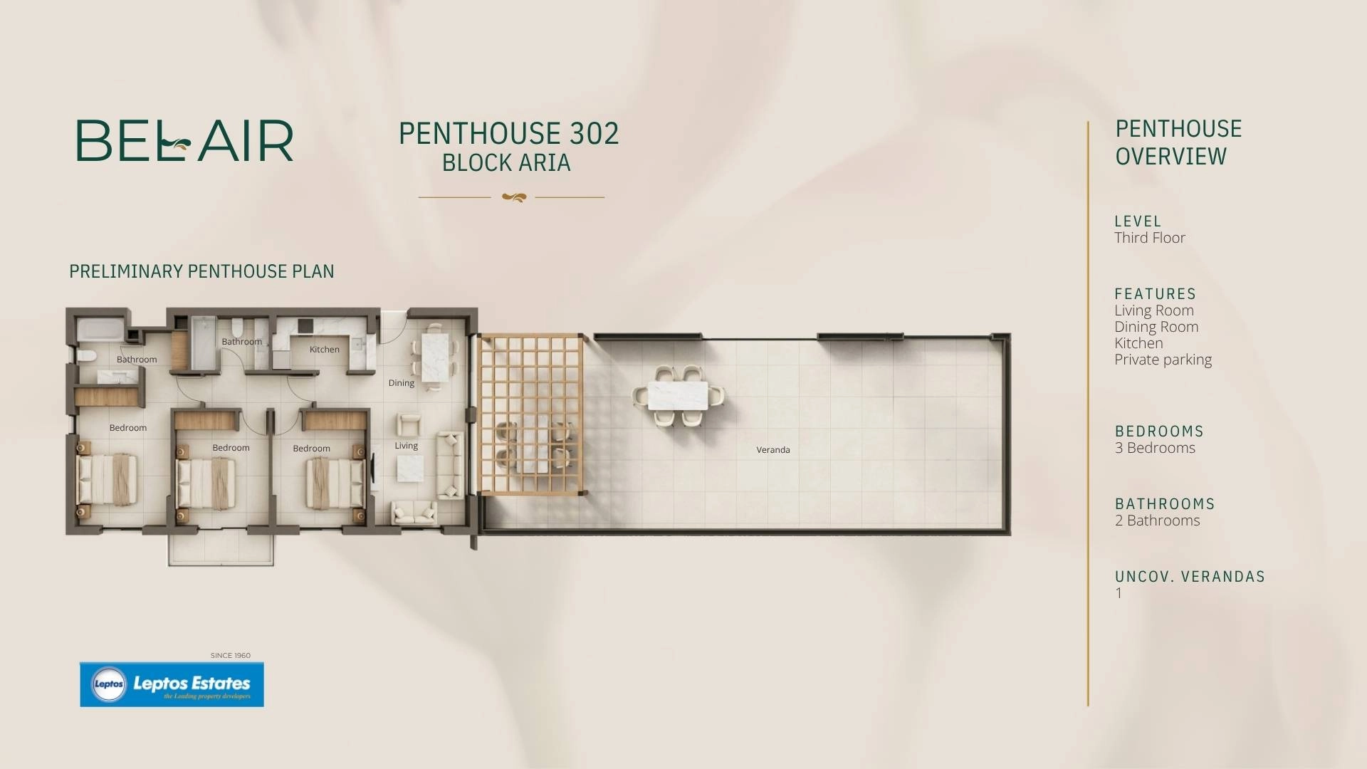 3 Bedroom Apartment for Sale in Geroskipou, Paphos District