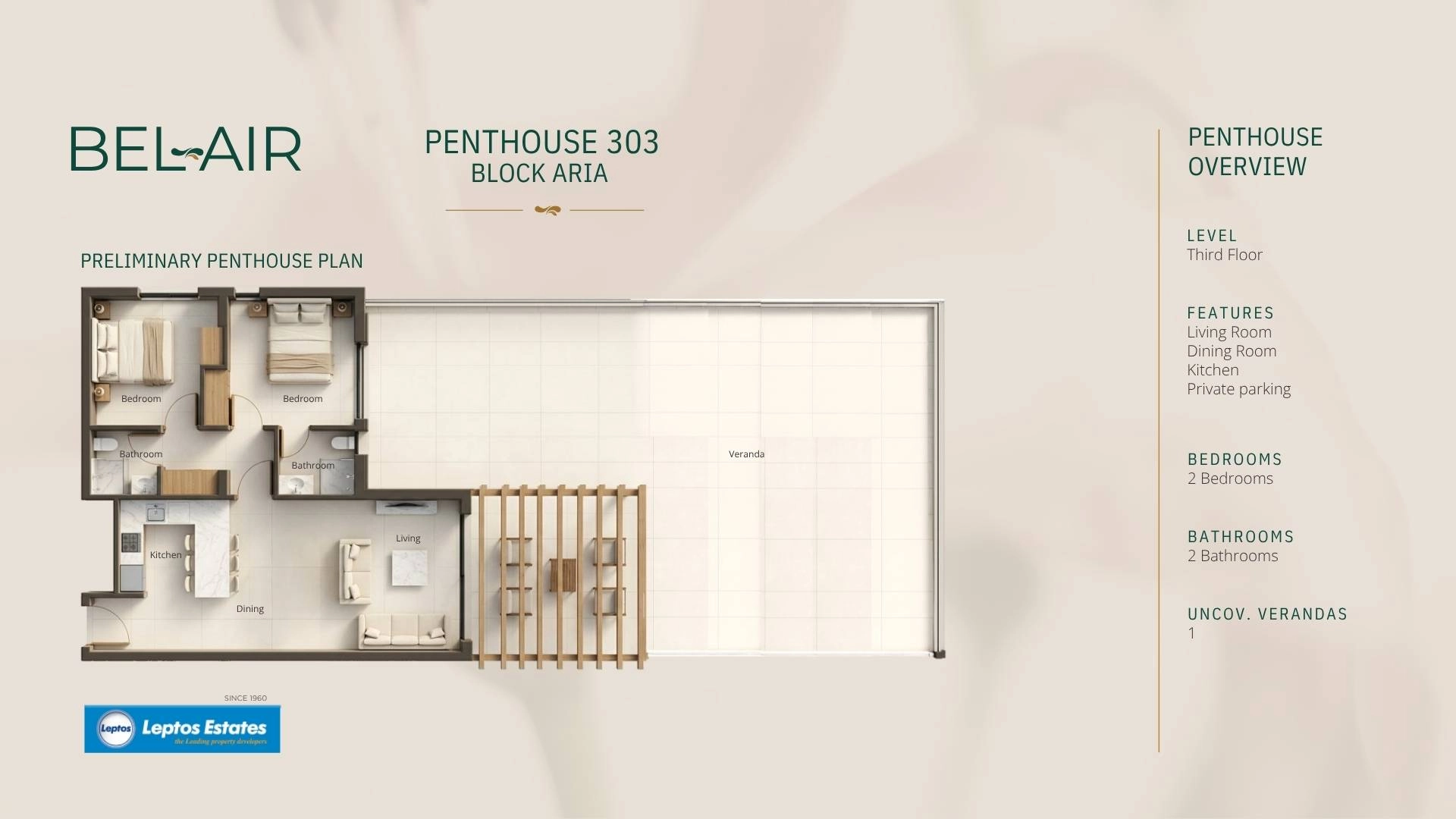 2 Bedroom Apartment for Sale in Geroskipou, Paphos District