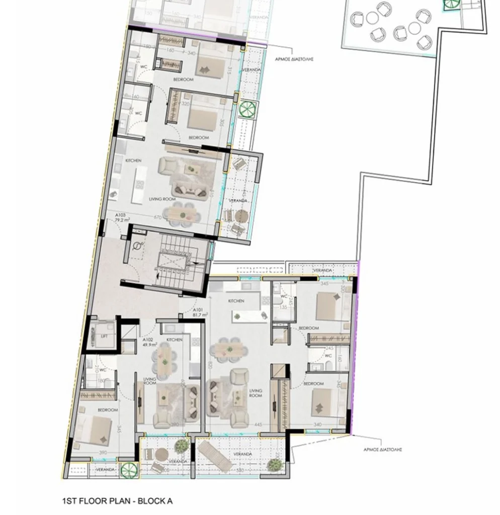 1 Bedroom Apartment for Sale in Drosia, Larnaca District