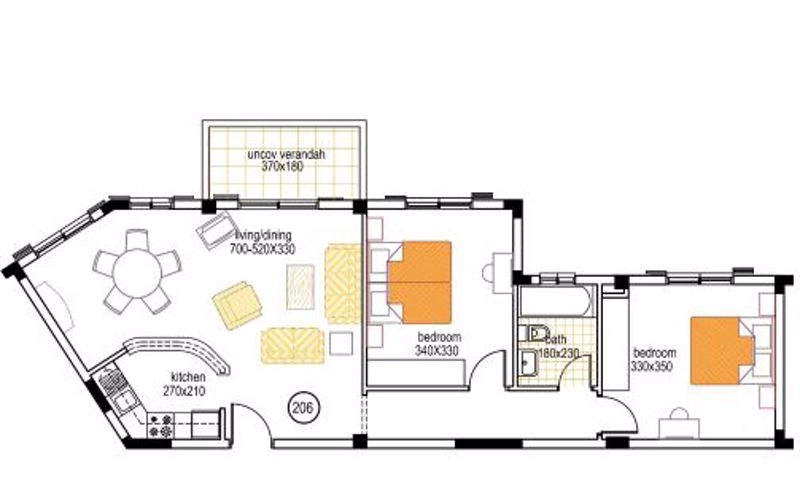 2 Bedroom Apartment for Sale in Kato Paphos