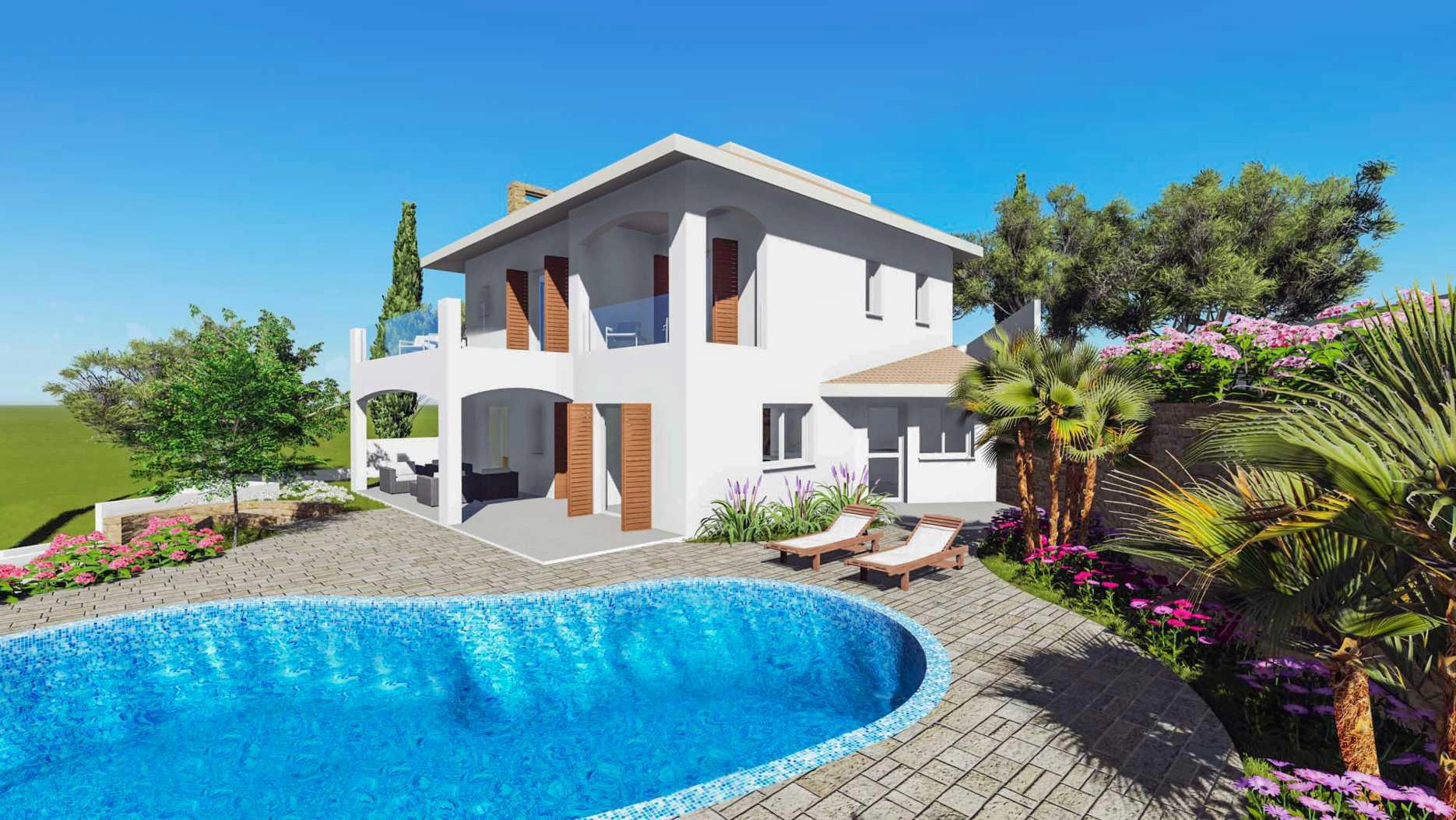 4 Bedroom House for Sale in Kamares, Paphos District