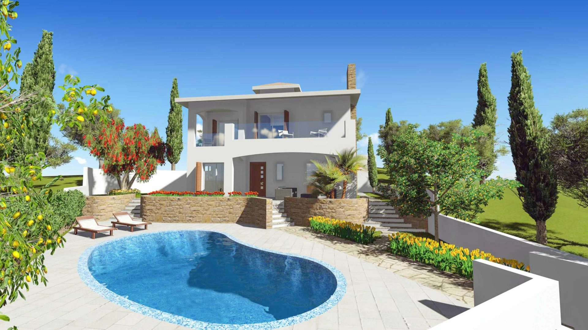 4 Bedroom House for Sale in Kamares, Paphos District