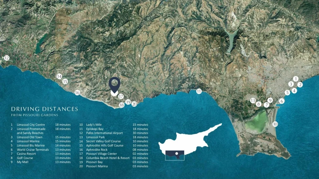 Plot for Sale in Pissouri, Limassol District