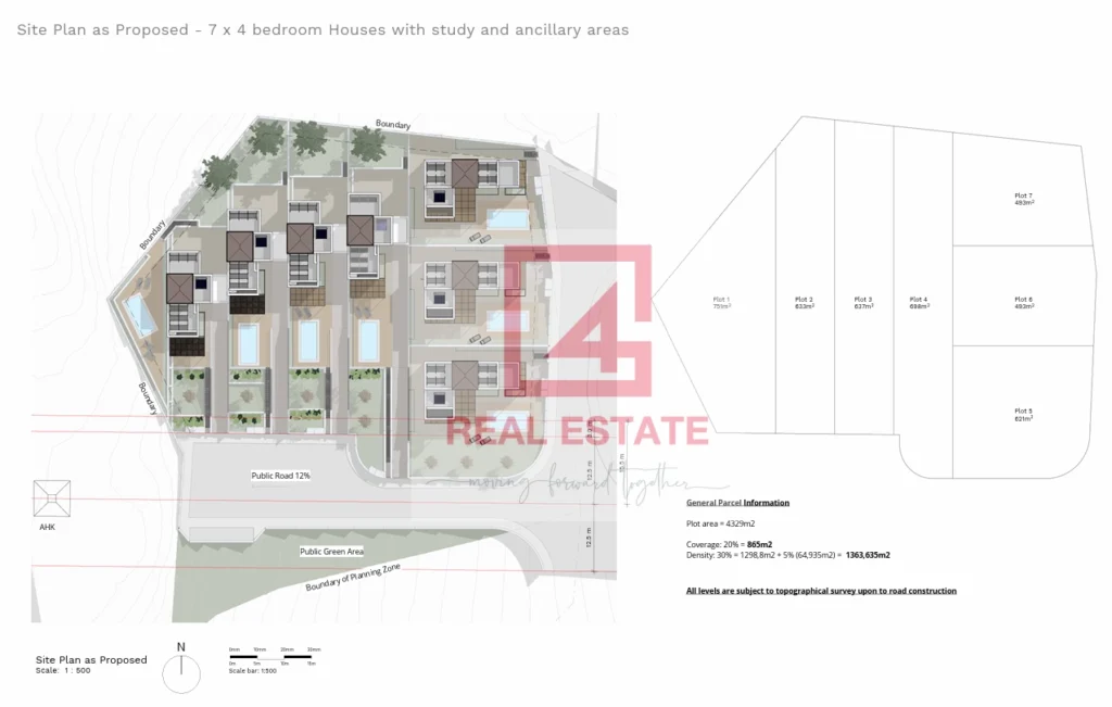 8,362m² Plot for Sale in Parekklisia, Limassol District