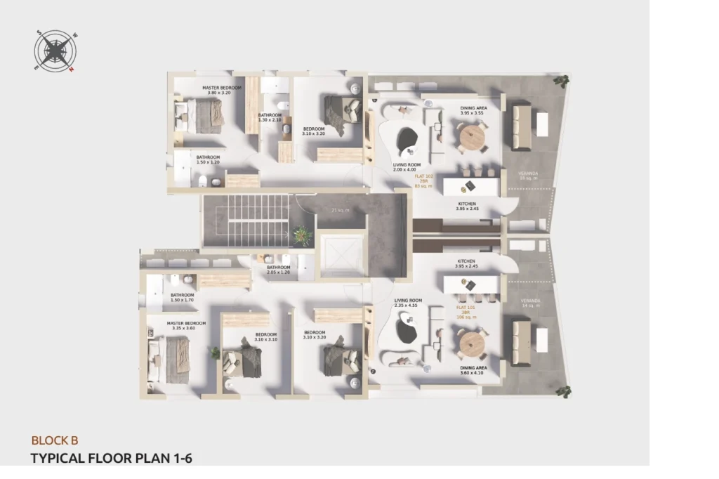 2 Bedroom Apartment for Sale in Strovolos – Acropolis, Nicosia District