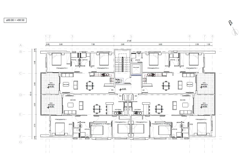 2 Bedroom Apartment for Sale in Paphos – Agios Theodoros