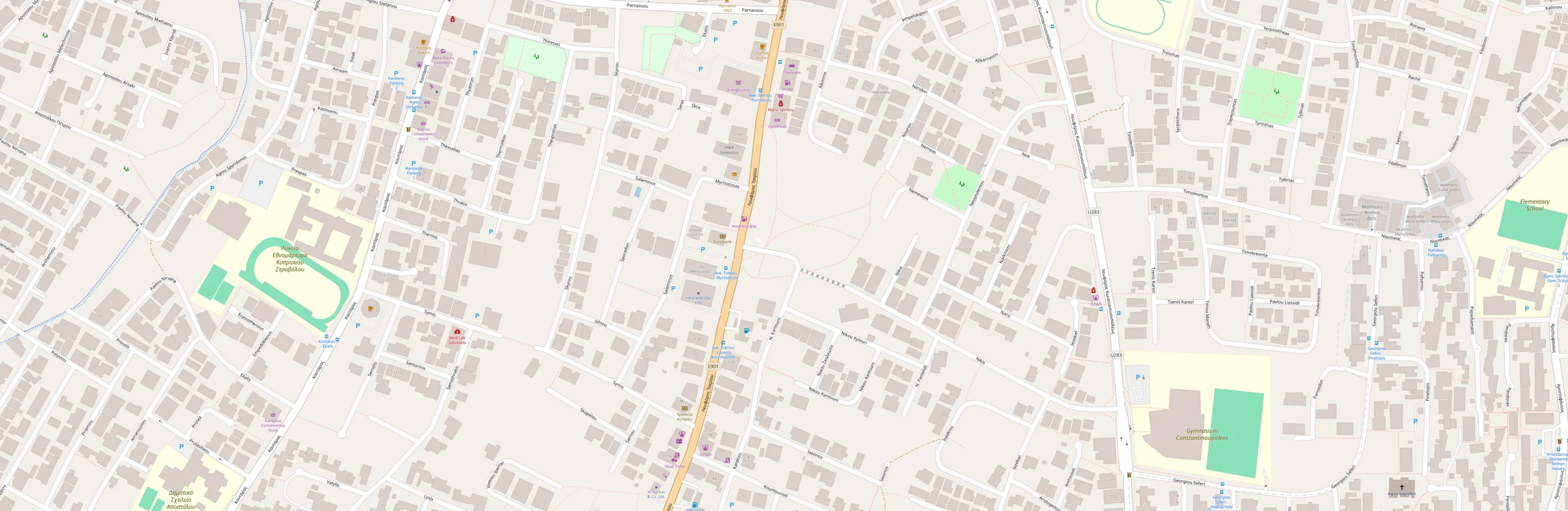 1,135m² Plot for Sale in Strovolos, Nicosia District
