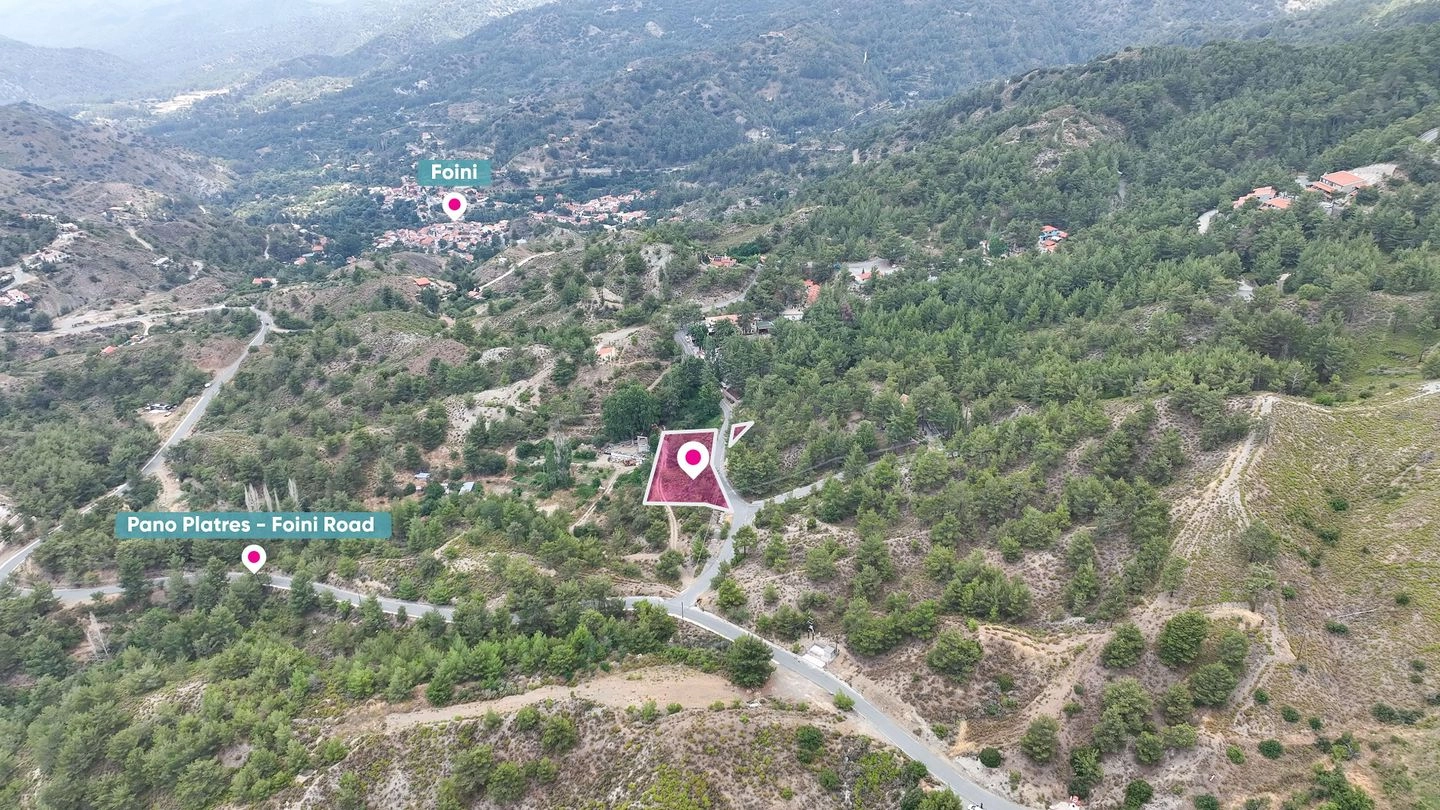 2,881m² Plot for Sale in Kato Platres, Limassol District