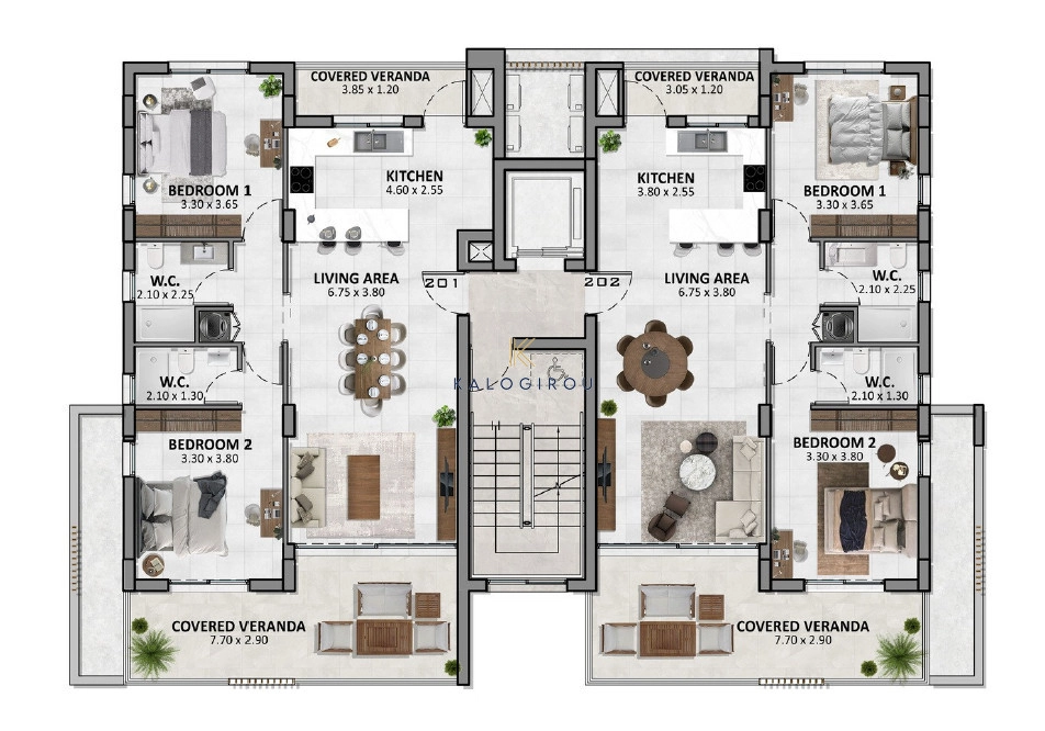 2 Bedroom Apartment for Sale in Drosia, Larnaca District