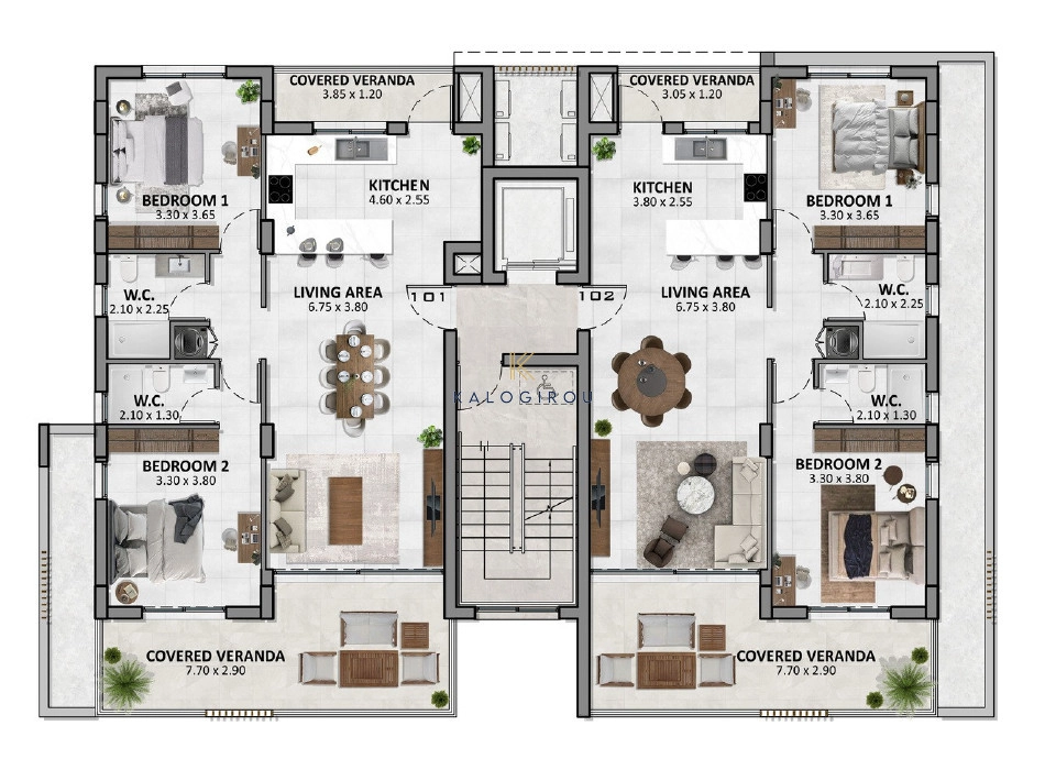 2 Bedroom Apartment for Sale in Drosia, Larnaca District