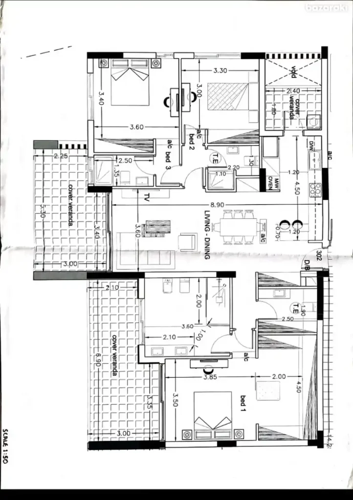 3 Bedroom Apartment for Sale in Limassol – Agios Athanasios