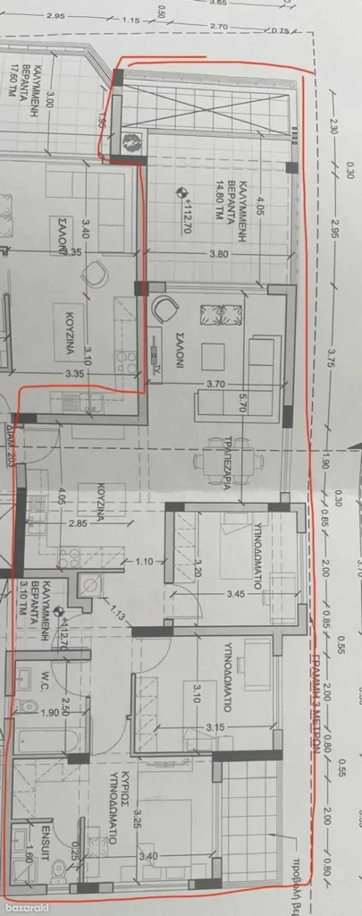 3 Bedroom Apartment for Sale in Limassol – Agios Athanasios