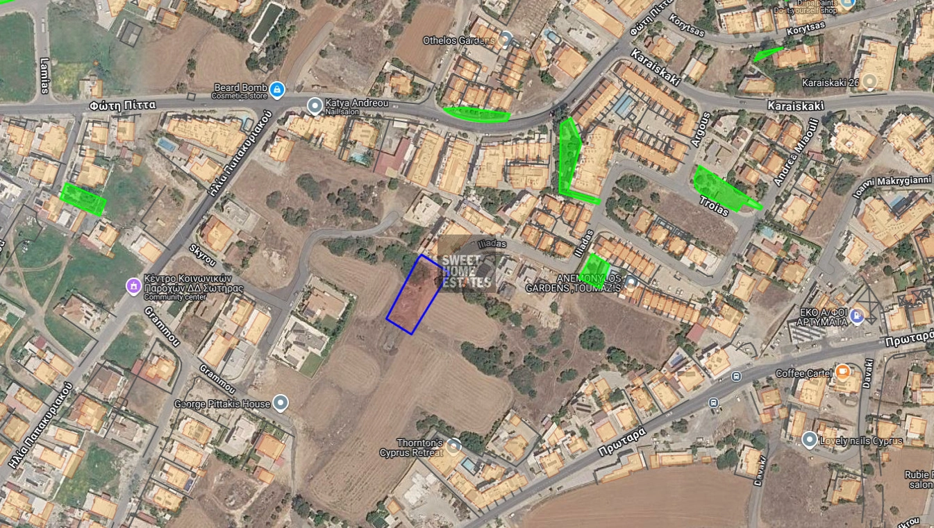 1,155m² Plot for Sale in Paralimni, Famagusta District