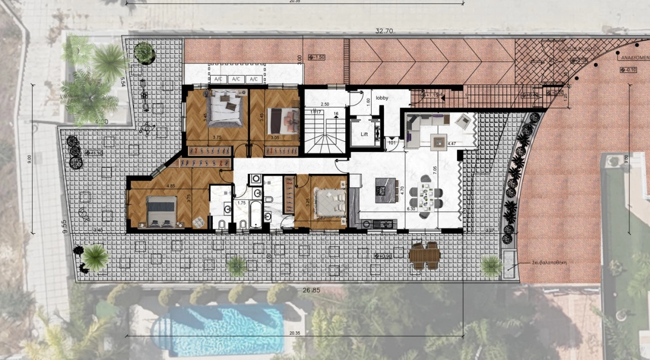 4 Bedroom Apartment for Sale in Limassol District