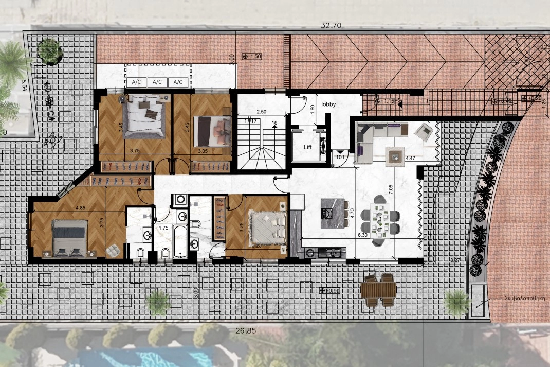 4 Bedroom Apartment for Sale in Limassol District